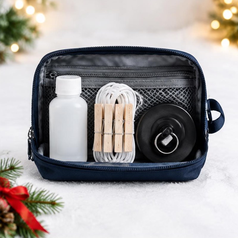 Travel laundry kit