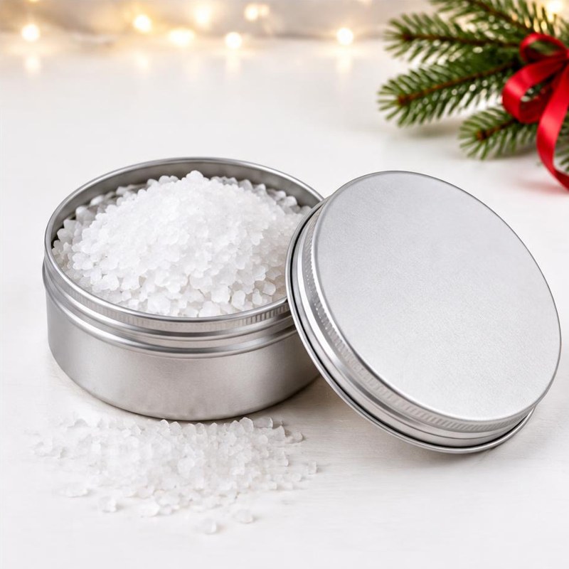 Sports bath salts tin