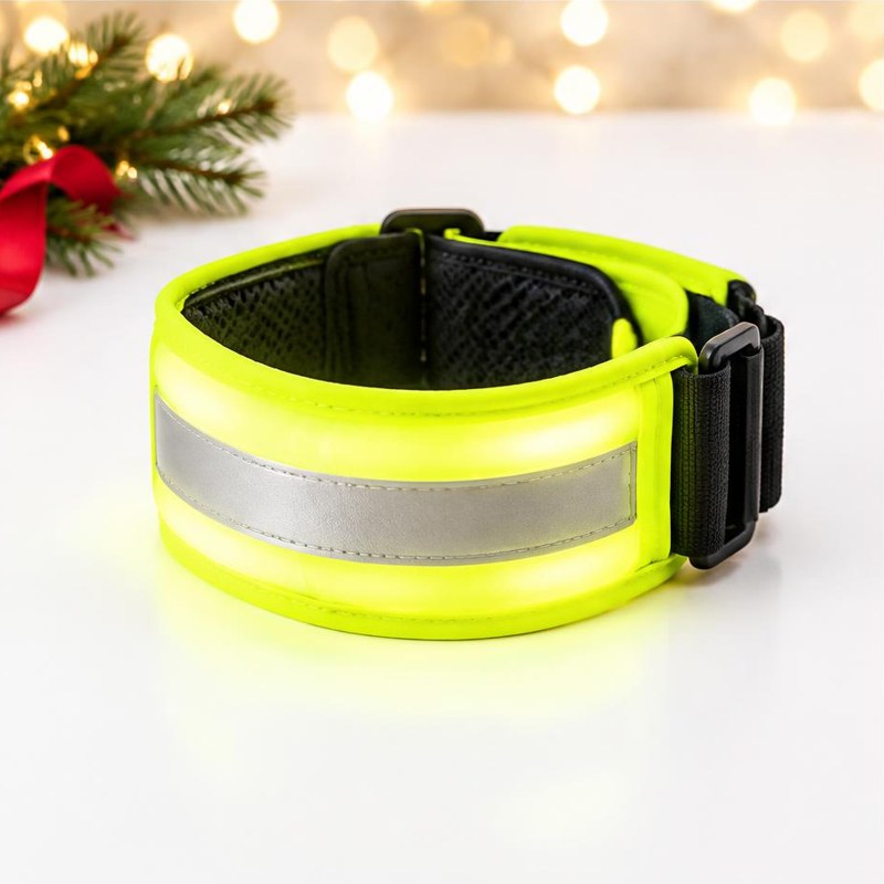 Reflective glow armband